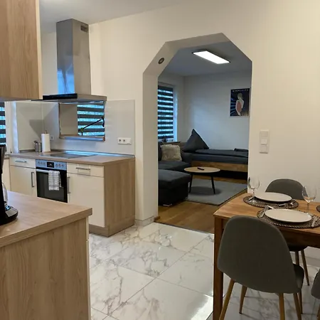 Апартаменты Moderne In Dissen am Teutoburger Wald